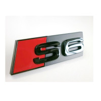 Оригінальний Audi / S6 (з 2019) логотип "S6" для решітки,Original Audi / S6 (from 2019) logo "S6" for grill in black, 4K0071805
