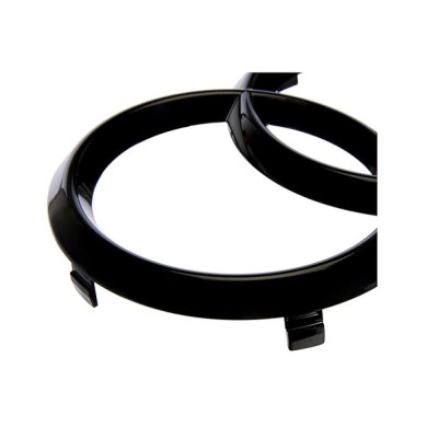 Оригінальна емблема AUDI Q7/SQ7 GLOSSY BLACK OPTIC GRILLE RINGS EMBLEM, 4M0071801