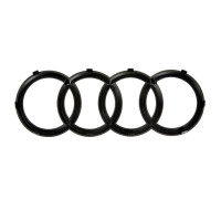 Оригінальна емблема AUDI Q7/SQ7 GLOSSY BLACK OPTIC GRILLE RINGS EMBLEM, 4M0071801