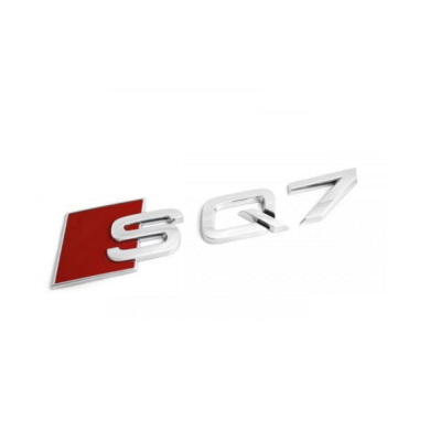 Оригінальна емблема Audi для кришки багажника моделі SQ7 Chrome(4M08537352ZZ)