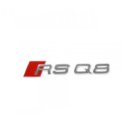 Оригінальна емблема Genuine AUDI Audi RSQ8 4MN Lettering, 4M88537402ZZ