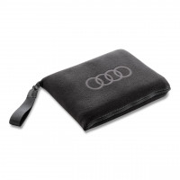 Флисовый плед Audi 2в1, черный, 3292200300