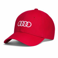 Оригинальная бейсболка Audi Sport Cap Unisex, красная, 3131701010