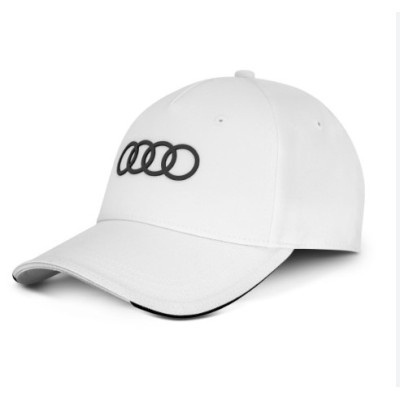 Бейсболка Audi Baseball Cap Rings Logo White 3132402610