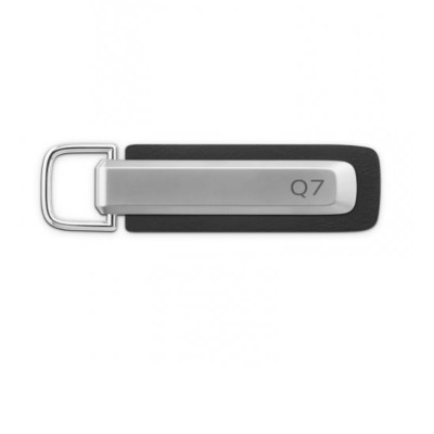 Брелок Audi Keychain - Q7 Metal Valcona Leather 3182501400